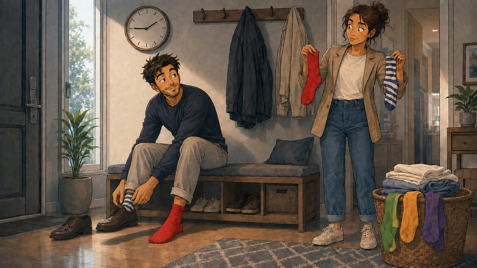 Dobby Never Said the Socks Had to Match.